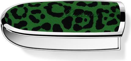 Image du produit Guerlain Rouge G 23 Xmas Lips Case Feline Fantasy (Vert, Argent, Noir)