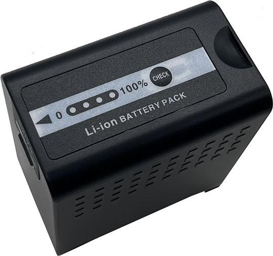 Actual product image Acconic Battery f. Panasonic AG-VBR89G AU-EVA1 AG-DVX200 AG-UX90 AJ-PX270 with USB port USB-C / USB with