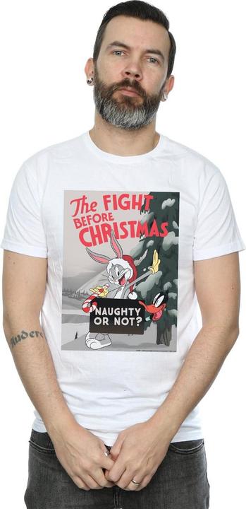 Produktbild Looney Tunes The Fight Before Christmas TShirt (4XL)