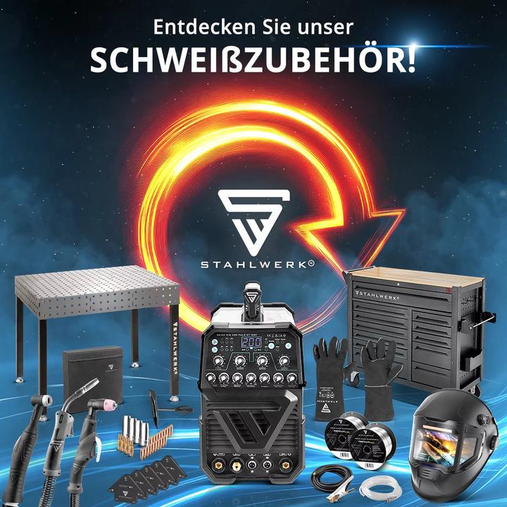 Actual product image Stahlwerk Welding device MIG MAG 200 Spot Puls Pro Combi device with spot function