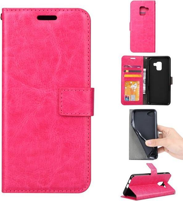 Immagine prodotto MU Classic Custodia in pelle con copertina a libro Crazy Horse (Samsung Galaxy A8 (2018))
