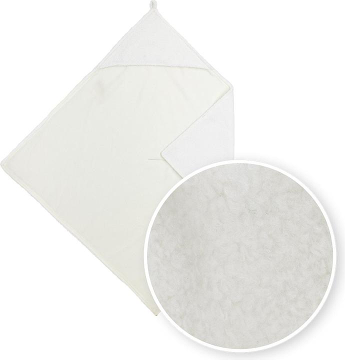 Meyco bouclé Kaputzentuch uni offwhite