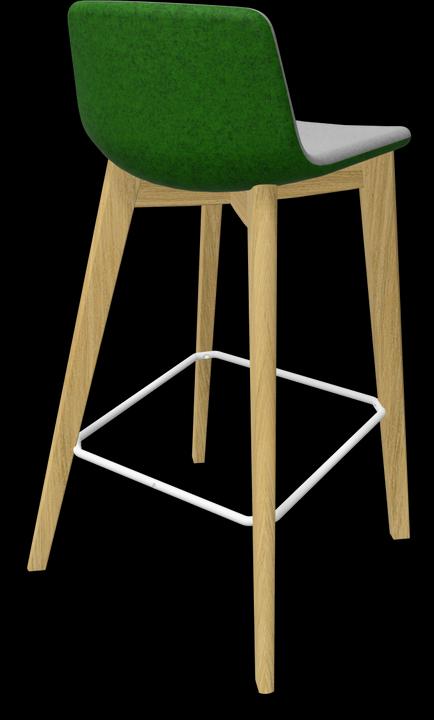 Immagine prodotto Narbutas Sgabello da bar Twist & Sit