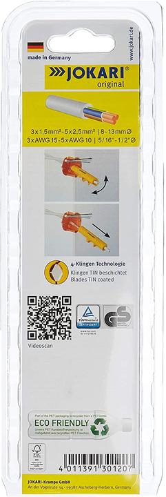 Immagine prodotto Jokari Strumento di spellatura della giacca (124 mm)