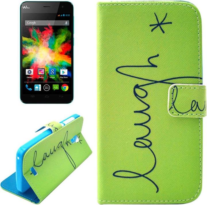 Produktbild König Design Handyhülle Tasche für Handy Wiko Bloom Schriftzug (Wiko Bloom)