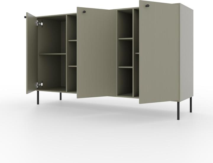 ADRK Furniture Tili 3D 6P Kommode (156 x 41 x 95 cm)
