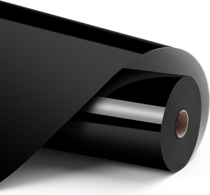 Productafbeelding Loklik Heat Transfer Vinyl Basic - Zwart - 12m (Accessoires)