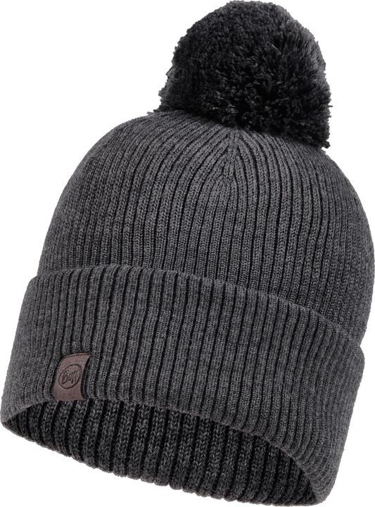Actual product image Buff Knitted Hat Tim Grey