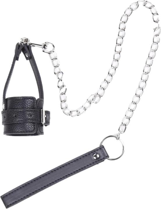BDSMaster Black Loop Dick Penis Leash