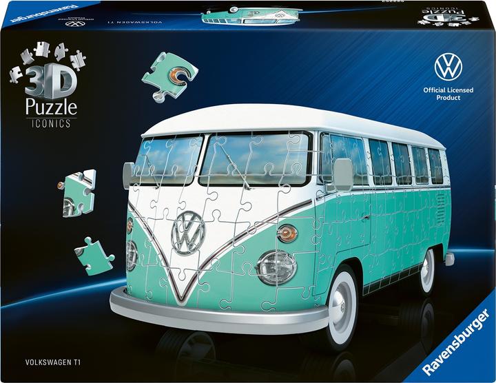 Ravensburger 3D Puzzle 162 Teile - Iconics: Volkswagen T1 (162 Teile)