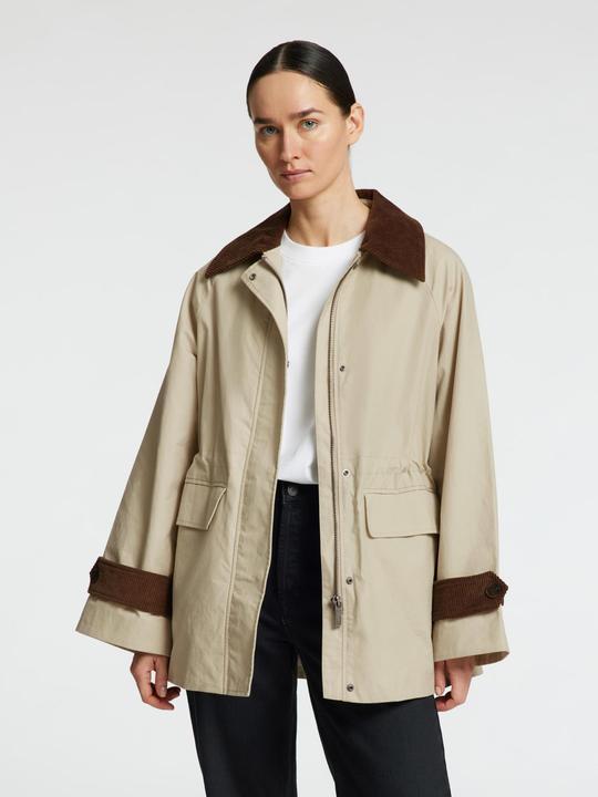 Actual product image Selected Femme Coated cotton jacket (38)