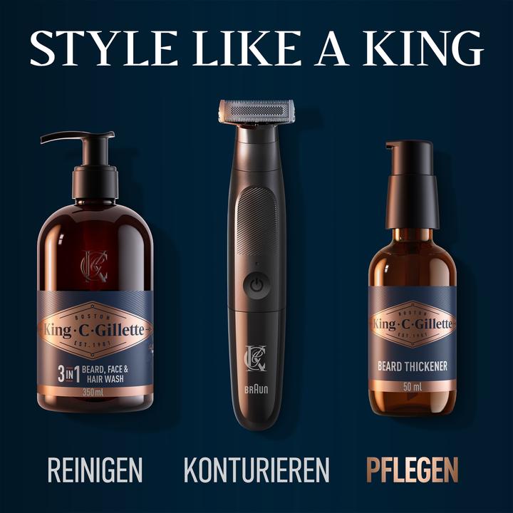 Actual product image King C. Gillette Beard compressor (50 ml)