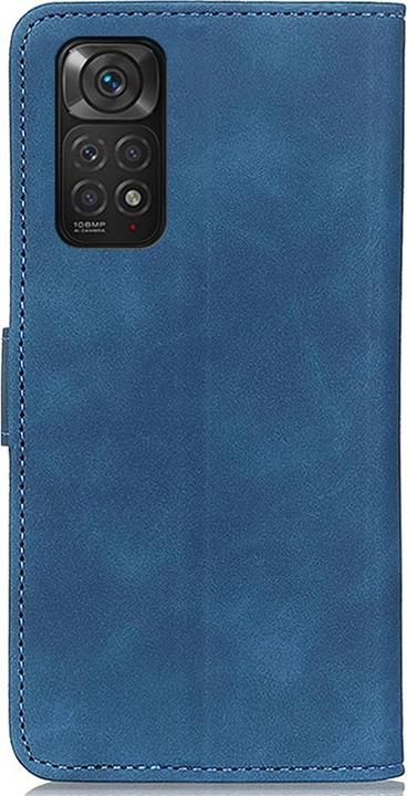 Immagine prodotto Cover-Discount Xiaomi Redmi Note 11 / 11S - Custodia in pelle blu (Xiaomi Redmi Note 11)