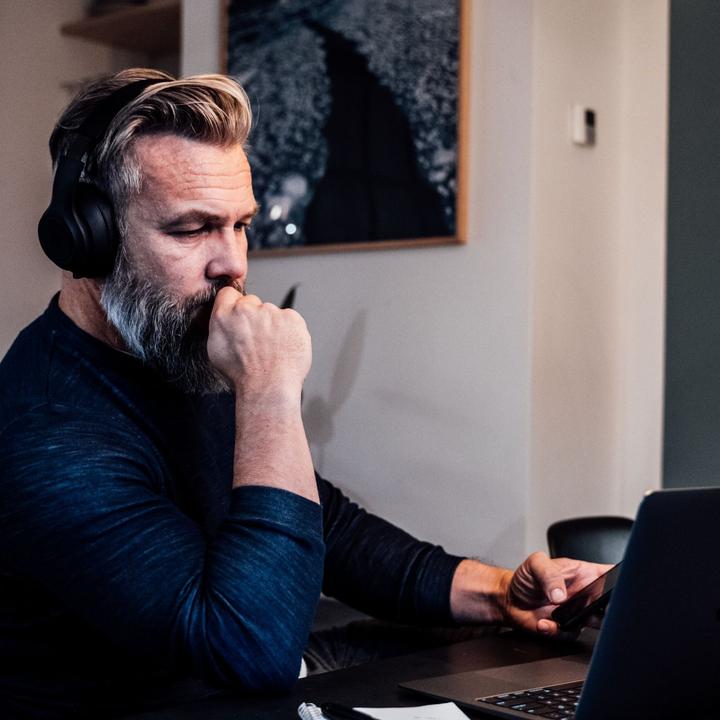 Immagine prodotto Miiego BOOM ANC draadloze over-ear koptelefoon met active noice cancellation voor sport en ontspanning (ANC, Senza fili)