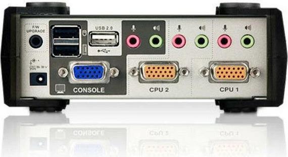 Immagine prodotto Aten CS1732B, switch KVM a 2 porte con hub USB