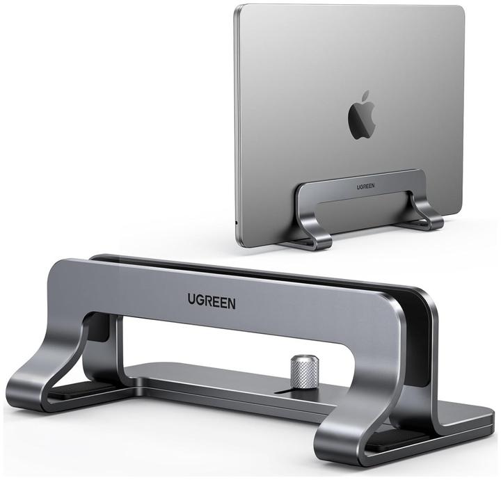 Actual product image Ugreen 45622 Stand Vertical Laptop Holder Gray