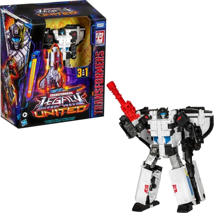 Actual product image Hasbro Transformers Generations Legacy United Leader Class Action Figure Galaxy Shuttle 19 cm