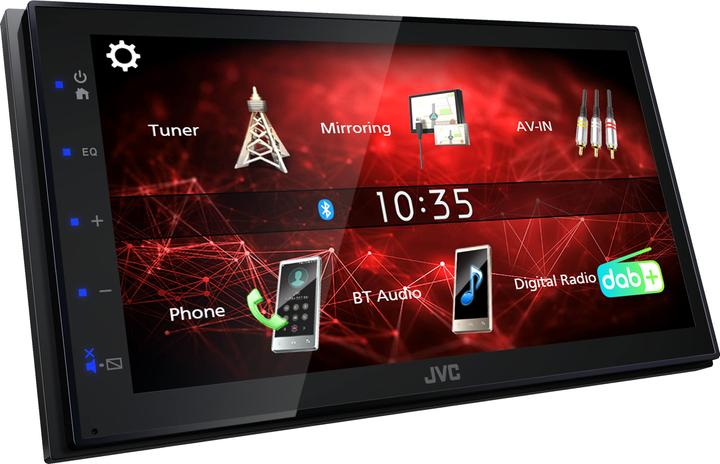 Produktbild JVC Autoradio Multimedia Station KWM-27DBT (2 DIN) (MirrorLink)