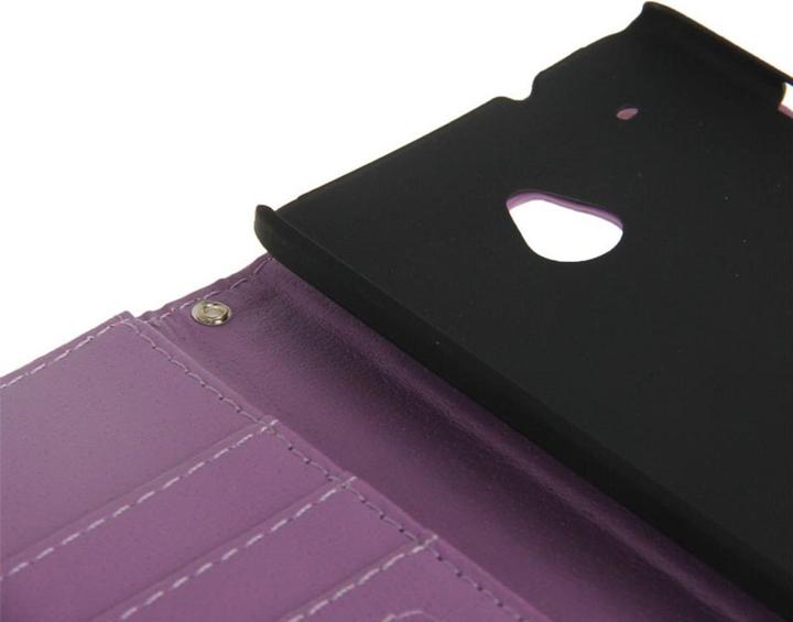 Actual product image König Design Mobile phone case for mobile HTC One mini M4 purple