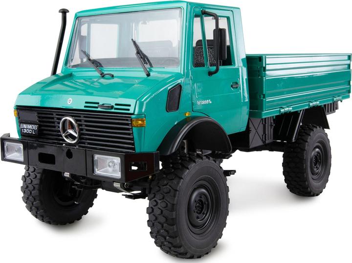 Amewi 22660 Unimog Advanced, petrol 1:12 Elektro RC Modell-LKW RtR (RTR Ready-to-Run)