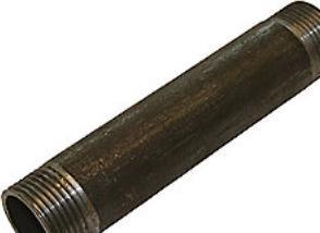 Produktbild Indura SG nip.rør sort 3/8-120mm -