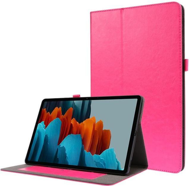 Produktbild MU Classic Zweifach faltbare Crazy Horse Leder Case Hülle (Galaxy Tab S7)