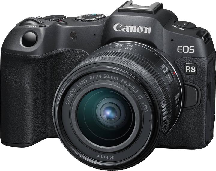 Image du produit Canon EOS R8 Kit - (EU) (24 - 50 mm, 24.20 Mpx, Plein format)