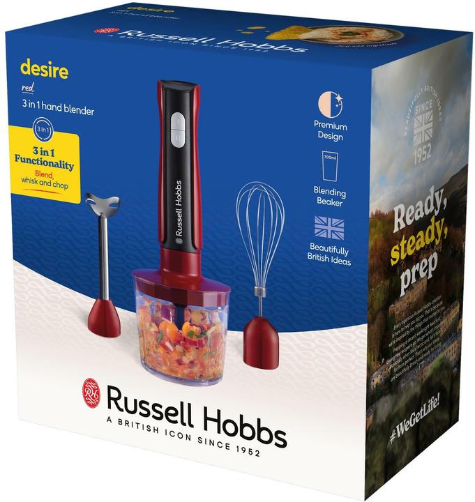 Actual product image Russell Hobbs Desire 3 in 1 hand blender