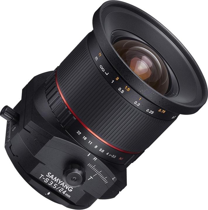 Image du produit Samyang 24mm f/3.5 ED AS UMC Tilt/Shift - Pentax K (Pentax K, Plein format)