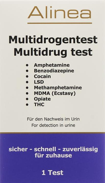 Image du produit Alinea Autotest multi-drogues 8 urine (1 x)