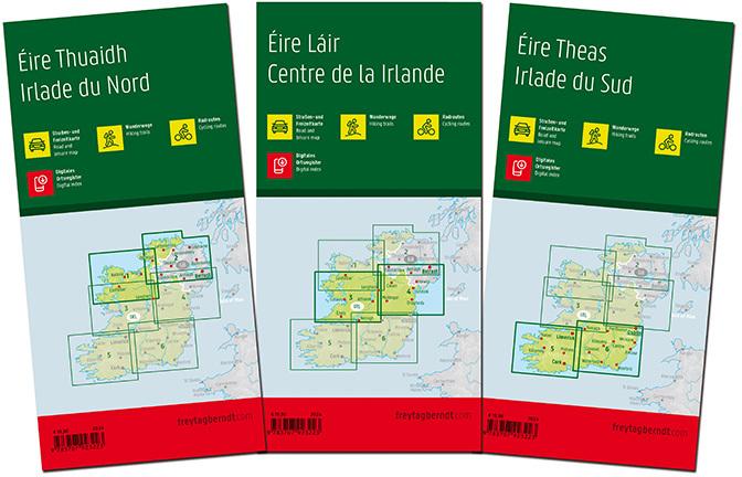 Produktbild Irland, Strassen- und Freizeitkarten-Set 1:150.000, freytag & berndt