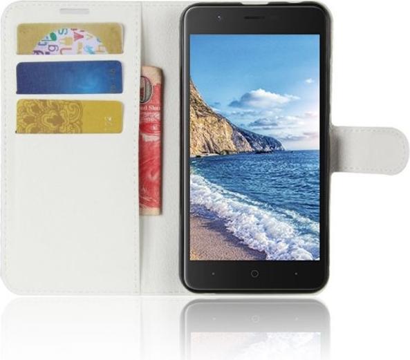 Produktbild MU Classic Litchi Leder Bookcover Series (Wiko Harry)