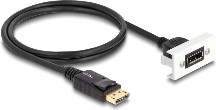 Produktbild Delock Easy 45 DP 8K 30 Hz Modul mit Kabelpeitsche (0.03 m, DisplayPort)