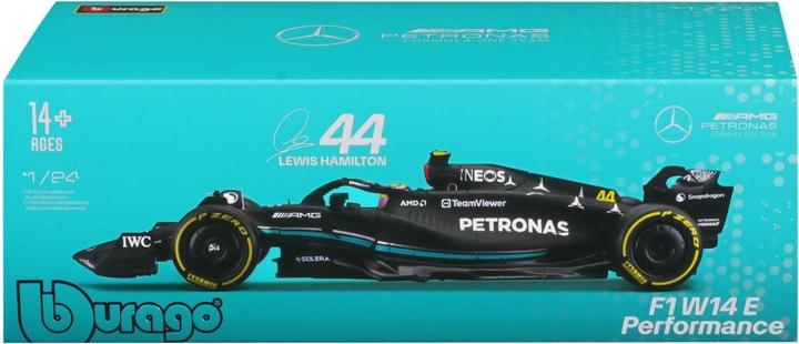 Produktbild Bburago Mercedes-AMG F1 W14 E Perf. Hamilton 2023