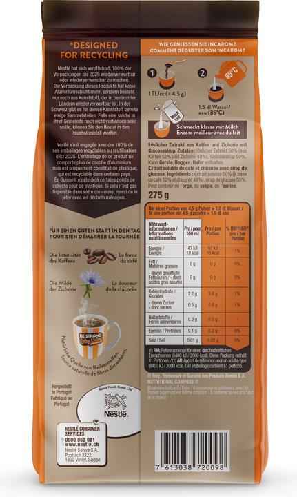 Produktbild Nestlé Incarom Classic (550 g)