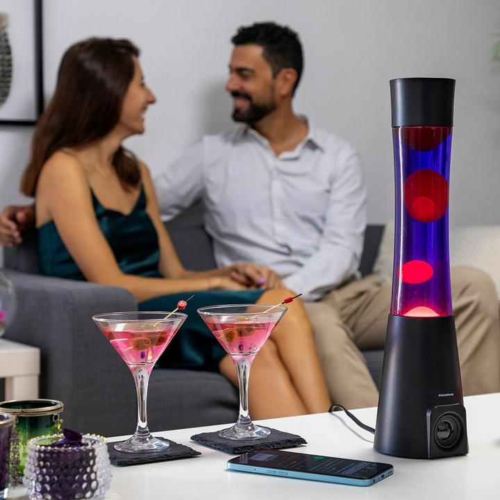 Produktbild InnovaGoods Lavalampe mit Lautsprecher Maglamp (10 lm, E14)