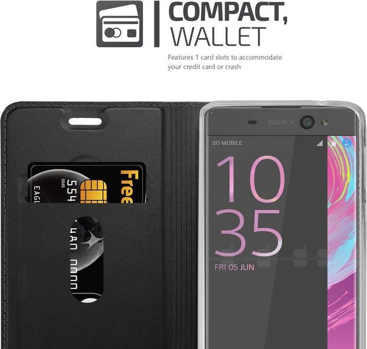 Actual product image Cadorabo Book Classy Style Cover (Sony Xperia XA)