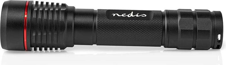 Produktbild Nedis LED-Taschenlampe, Vollmetallgehäuse, IPX7, 200 Meter Leuchtweite (3.40 cm, 1000 lm)