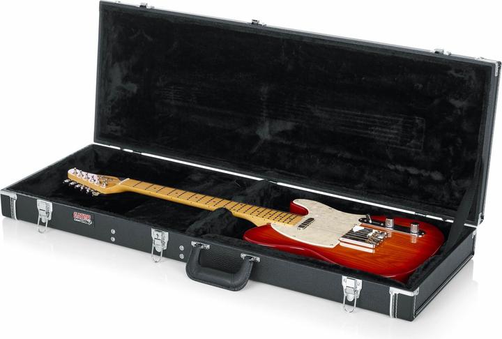 Image du produit Gator GW-ELECTRIC Electric Guitar Deluxe Wood Case Black
