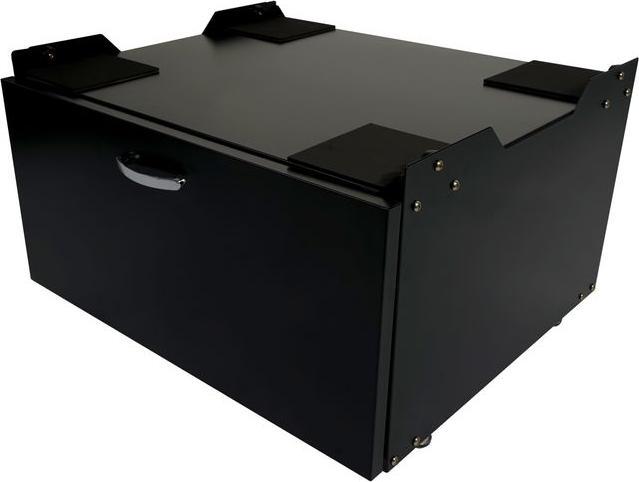 Immagine prodotto Mendler Base per lavatrice, basamento a zoccolo con telaio rialzato, cassetto 33x61x52cm nero
