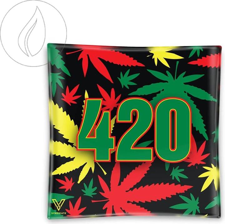 Immagine prodotto V Syndicate Europe V Syndicate Posacenere in vetro 420 Rasta