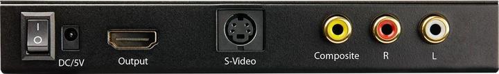 Image du produit StarTech Convertisseur S-Vidéo ou Composite vers HDMI avec audio - 720p - NTSC et PAL (Commutateur vidéo)