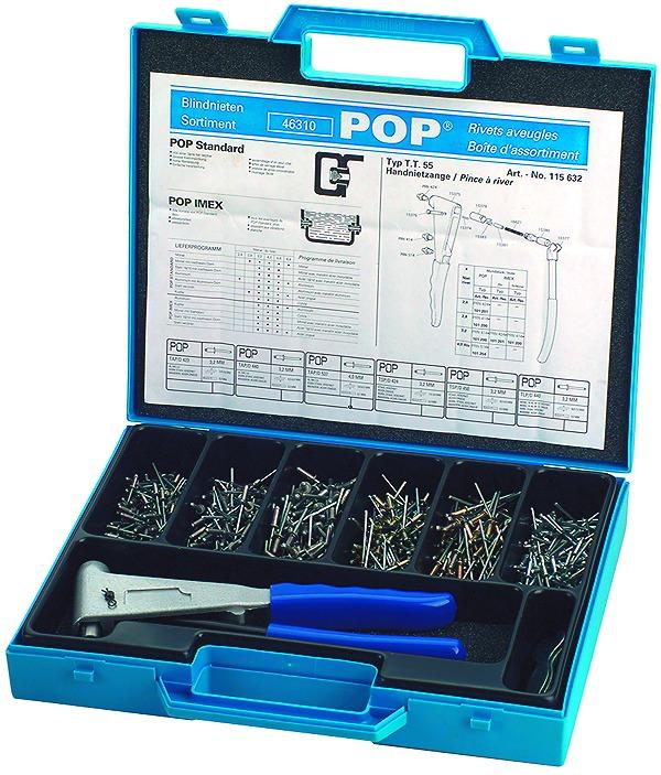 POP Assortimento ribattini Standard, tes