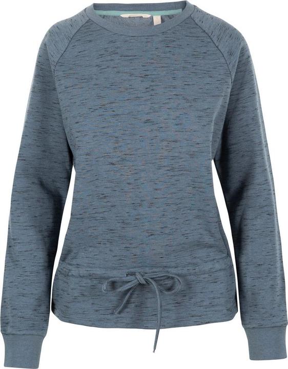 Actual product image Trespass Womens/Ladies Gretta Marl Round Neck Sweatshirt (XS)