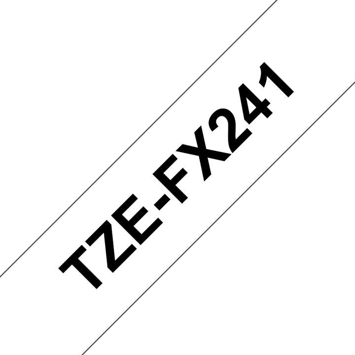 Productafbeelding Brother TZeFX241 (2 cm, Wit)