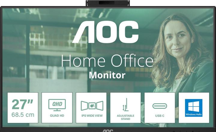 Actual product image AOC Q27P3QW (2560 x 1440 pixels, 27")
