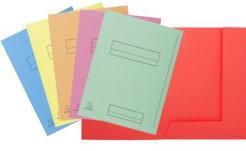 Actual product image Exacompta File cover SUPER 250, DIN A4, yellow (A4, 50 x)