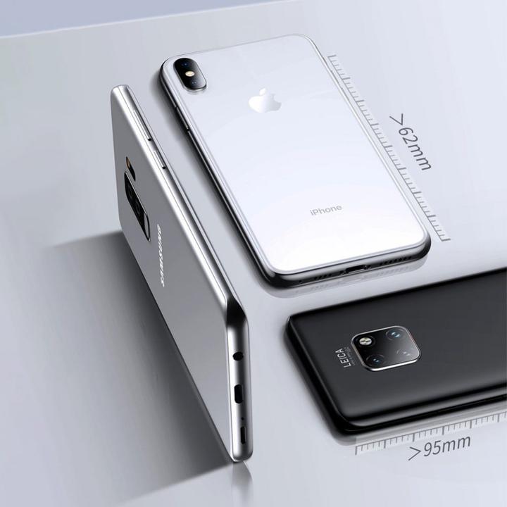 Actual product image Baseus back stick silicone card bag French grey (Universal)