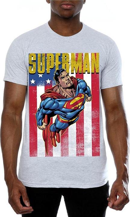 Immagine prodotto Superman Maglietta Uomo Flight Heather (3XL)