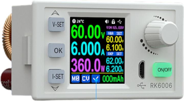 Image du produit RD Tech RK6006-BT Alimentation programmable de laboratoire Convertisseur DC-DC 60V 6A 360W